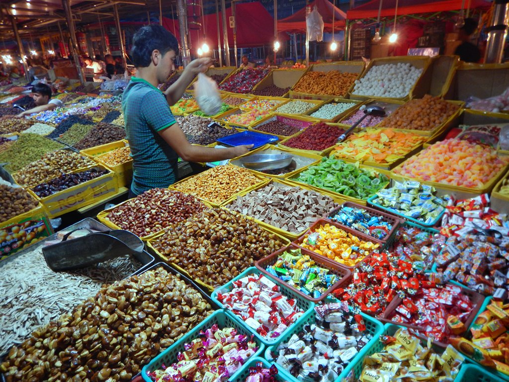 Night Market, Kuqa, Xinjiang, China