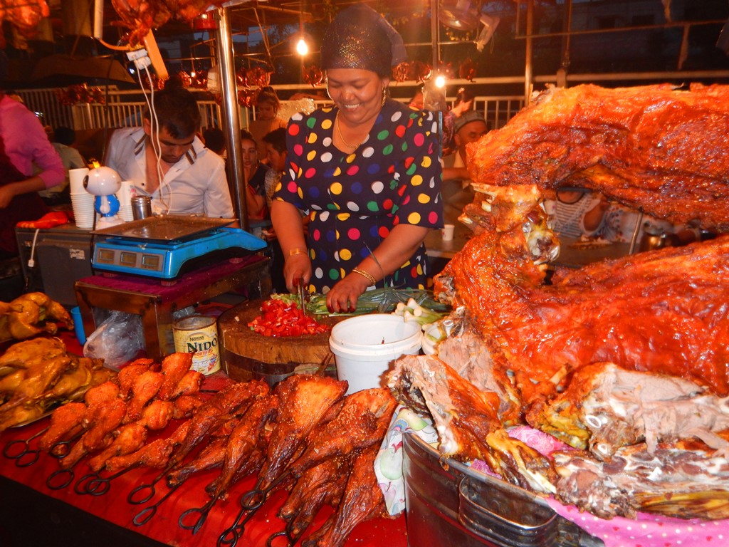 Night Market, Kuqa, Xinjiang, China