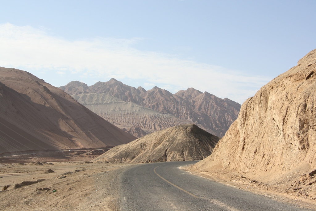 Flaming Mountains, Turpan, Xinjiang, China