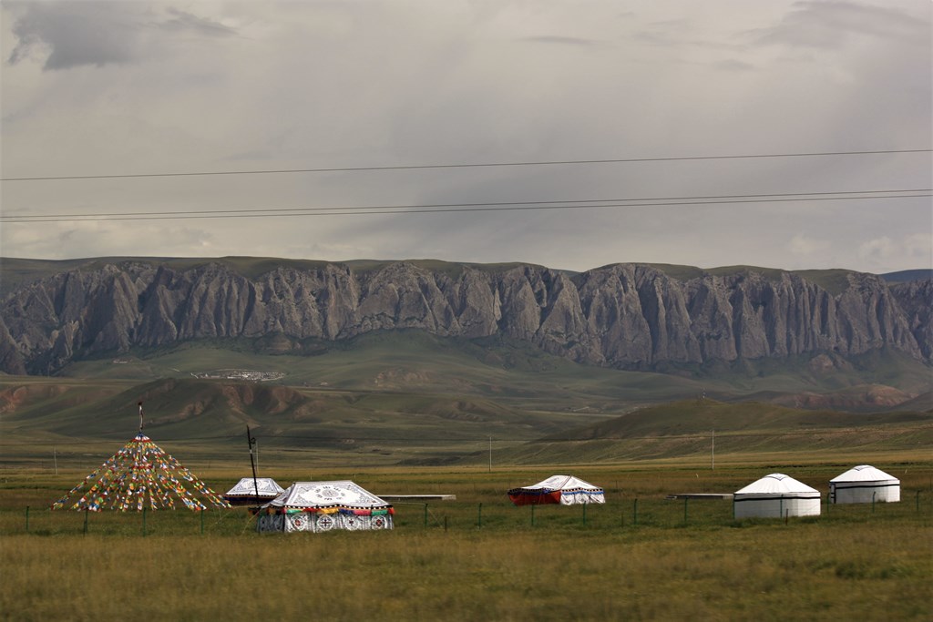 Sangke Grassland, Gannan Tibetan Autonomous Prefecture, Gansu Province, China