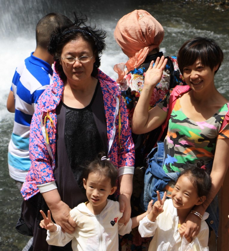 Baiyang Gou, Nan Shan Waterfall, Xinjiang, China