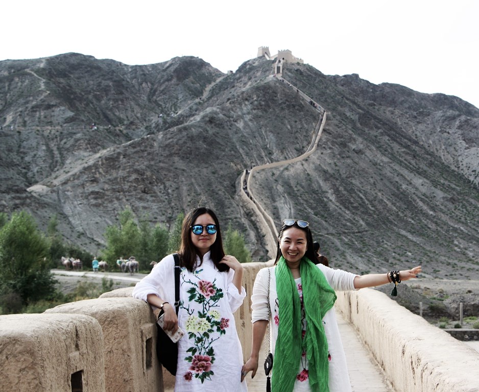 Great Wall, Jiayuguan, Gansu Province, China