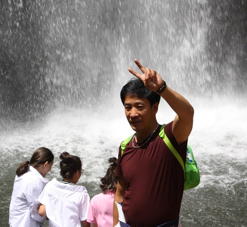 Baiyang Gou, Nan Shan Waterfall, Xinjiang, China