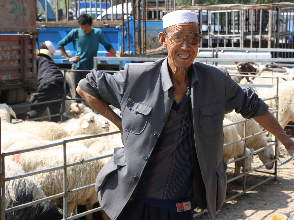 Livestock Market, Gansu Province, China