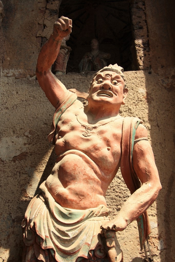 Guardian, Maiji Shan, Gansu Province, China