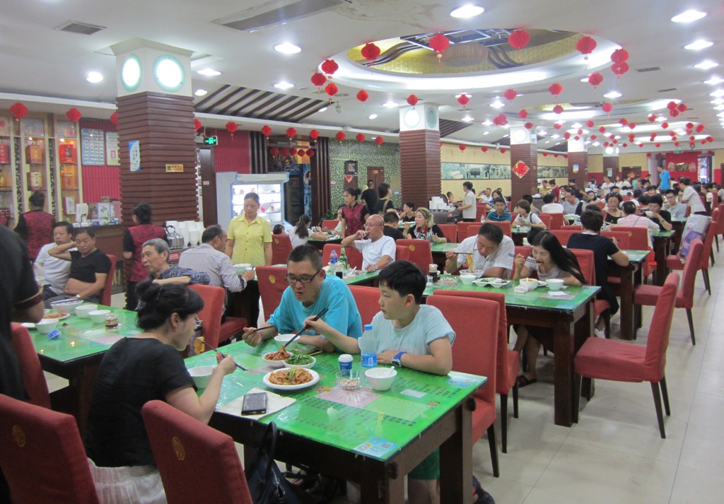 Restaurant, Baoji. Shaanxi Province, China