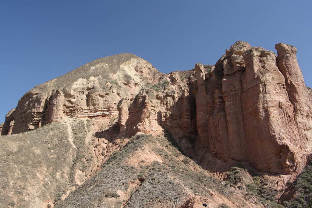 Flaming Cliffs,  Zhangye, Gansu, China