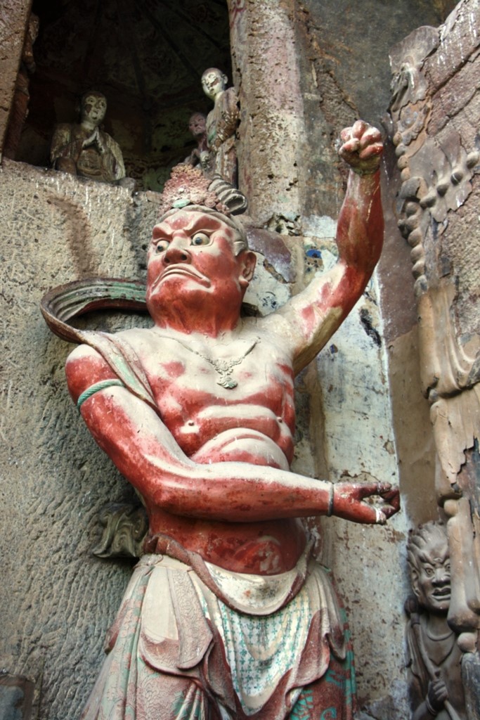 Guardian, Maiji Shan, Gansu Province, China