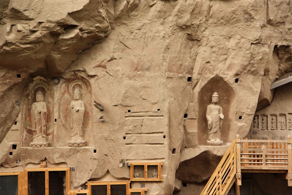  Bingling Temple Grottoes,  Gansu Province, China