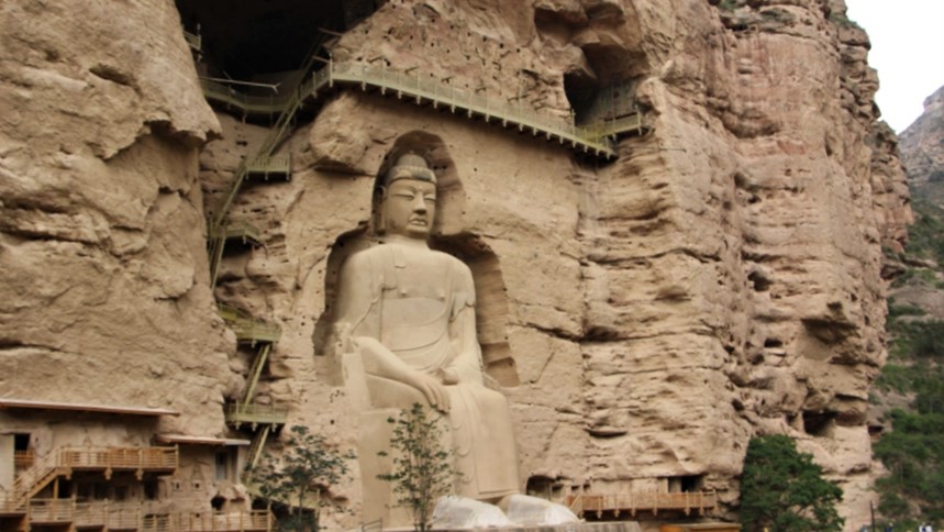  The Great Maitreya Buddha, Bingling Temple, Gansu Province, China