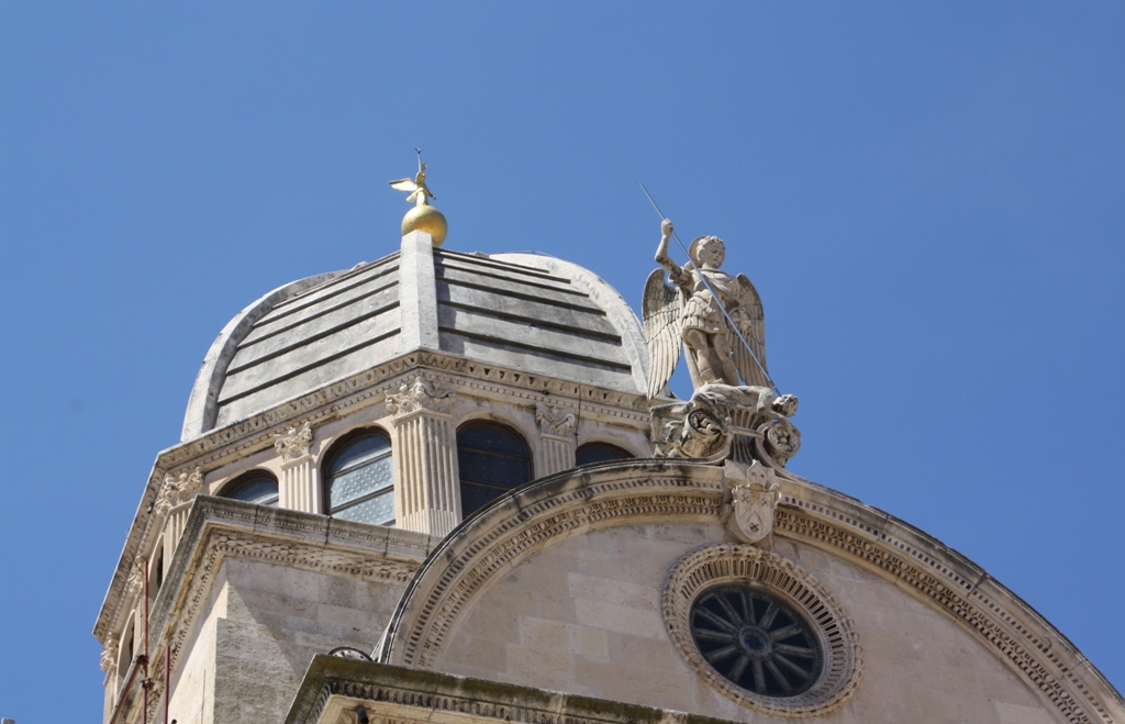  St Michael, Cathedral of St. James, Šibenik, Croatia