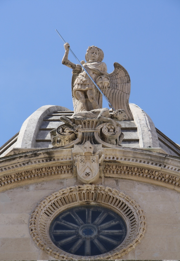 Saint Michael,  Cathedral of St. James, Šibenik, Croatia