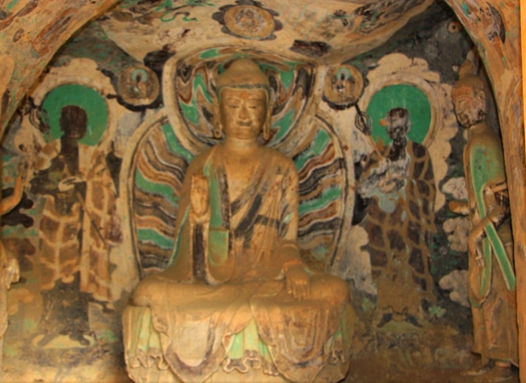  Bingling Temple Grottoes,  Gansu Province, China