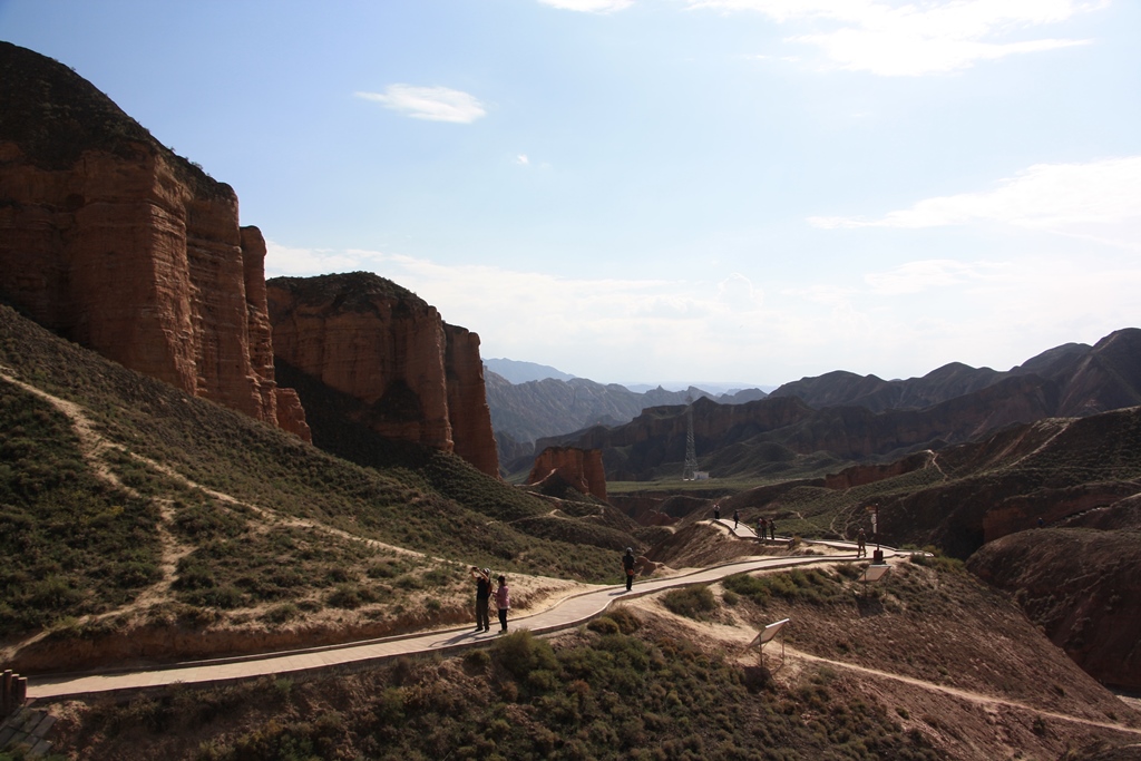 Flaming Cliffs,  Zhangye, Gansu, China