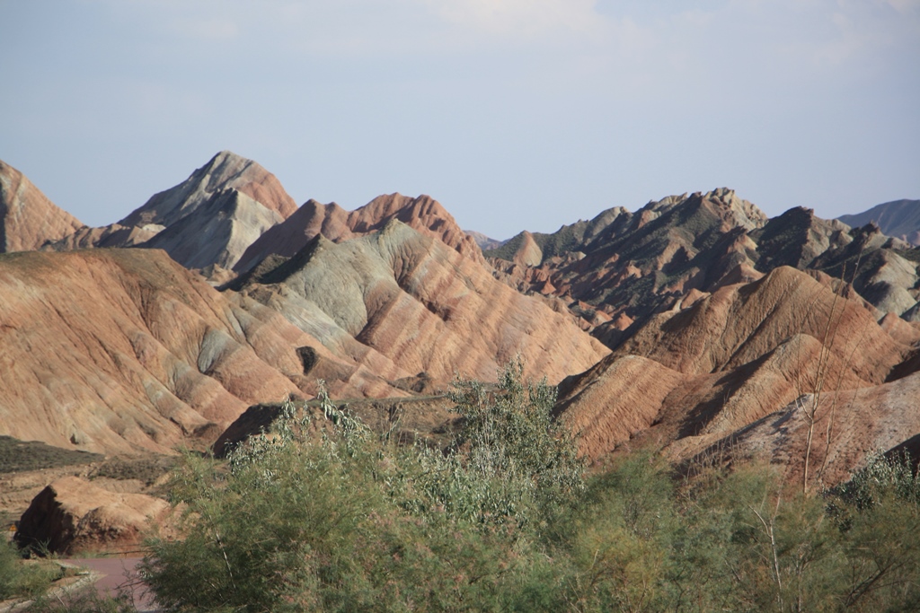 Rainbow Mountains, Gansu Province, China