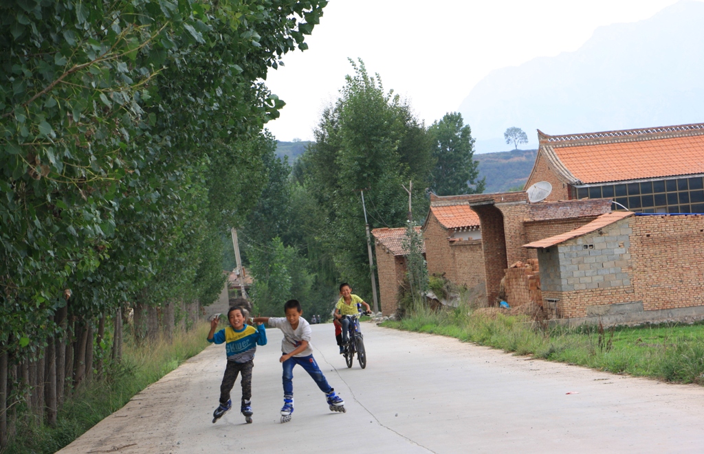 Minority Village, Gansu Province, China