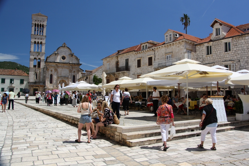 Main Square or Pjaca, Hvar, Croatia
