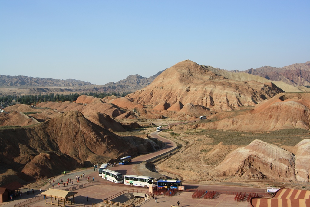 Rainbow Mountains, Gansu Province, China