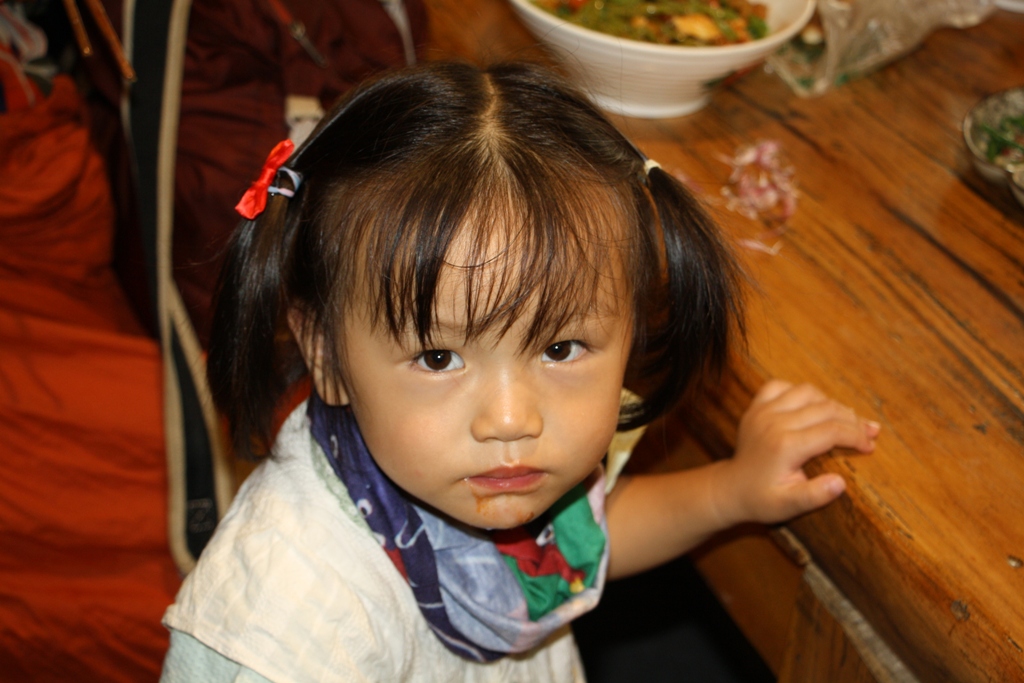 Spinach Noodles, Xi'an, Shaanxi Province, China