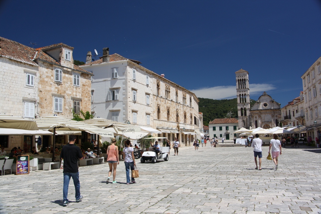 Main Square, Hvar, Croatia