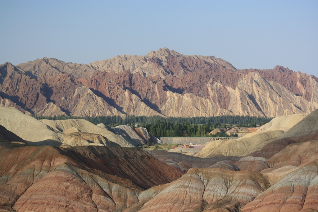 Painted Mountains, Gansu Province, China