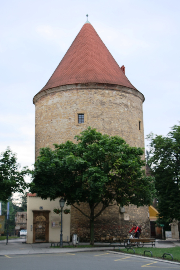 Medieval Fortress Tower, Zagreb, Croatia