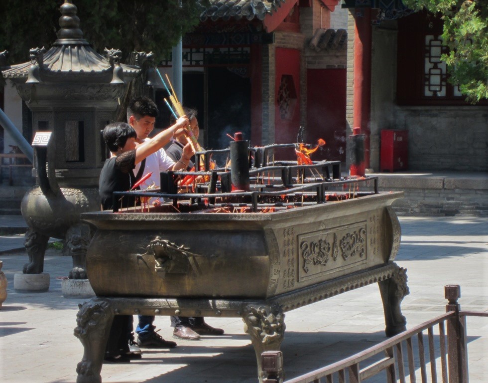 Fuxi Temple, Tianshui, Gansu Province, China