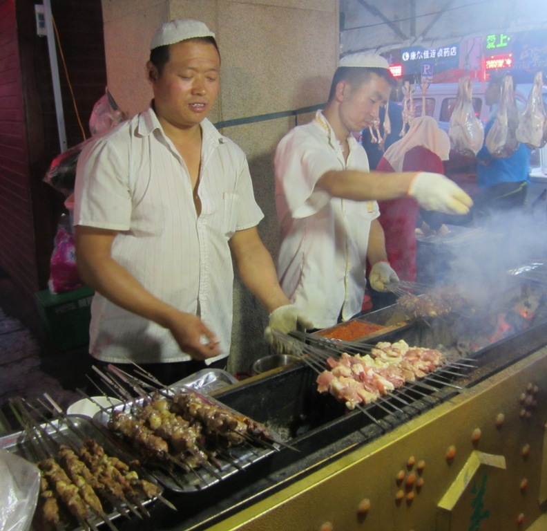 Night Market, Lanzhou, Gansu Province, China