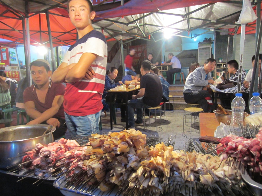 Night Market, Lanzhou, Gansu Province, China