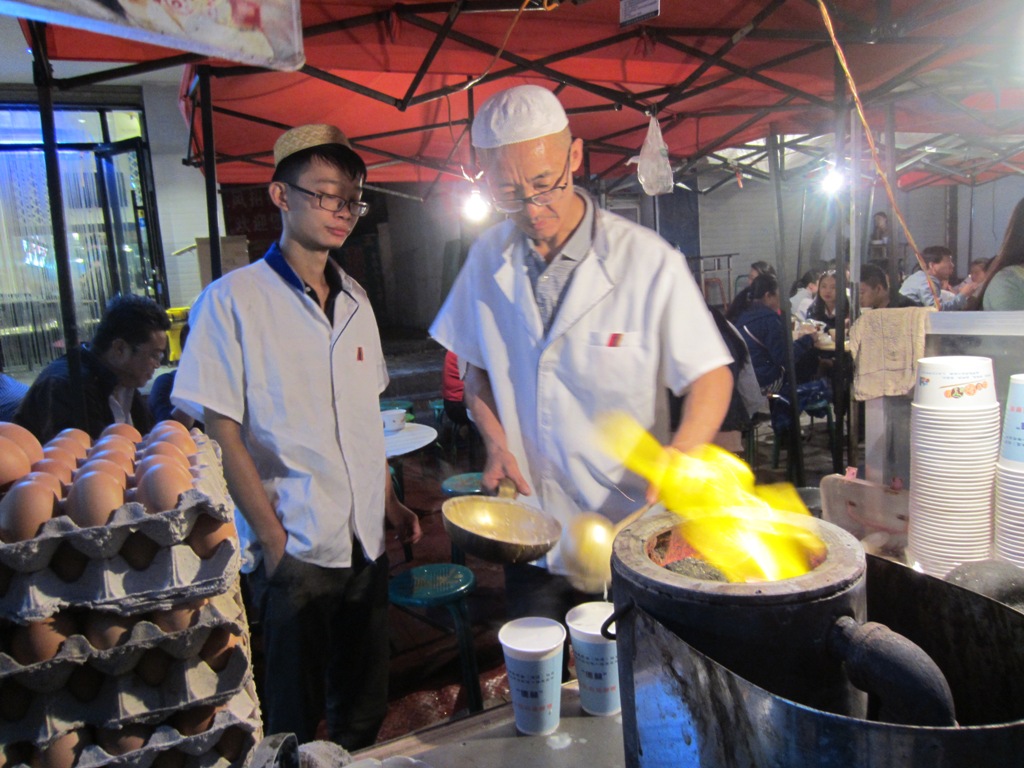 Night Market, Lanzhou, Gansu Province, China