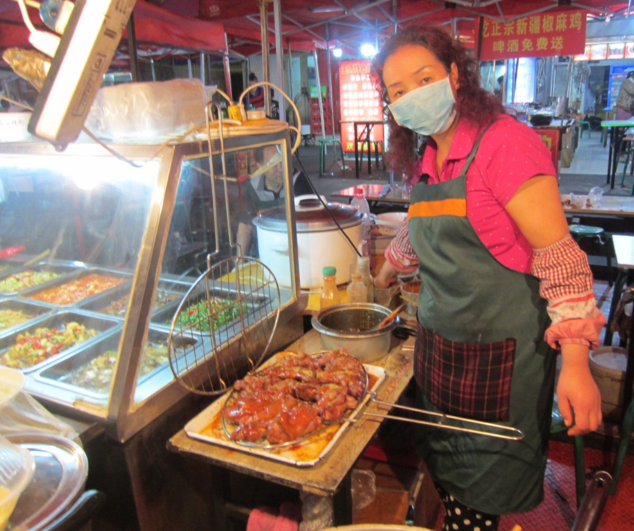 Night Market, Lanzhou, Gansu Province, China