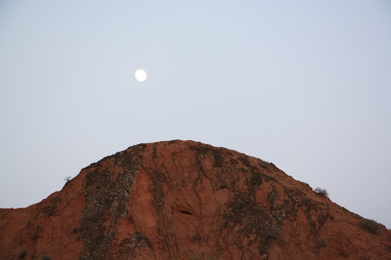 Painted Mountains, Gansu Province, China