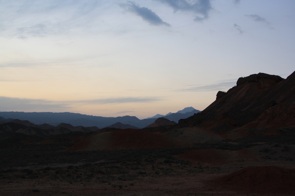 Painted Mountains, Gansu Province, China