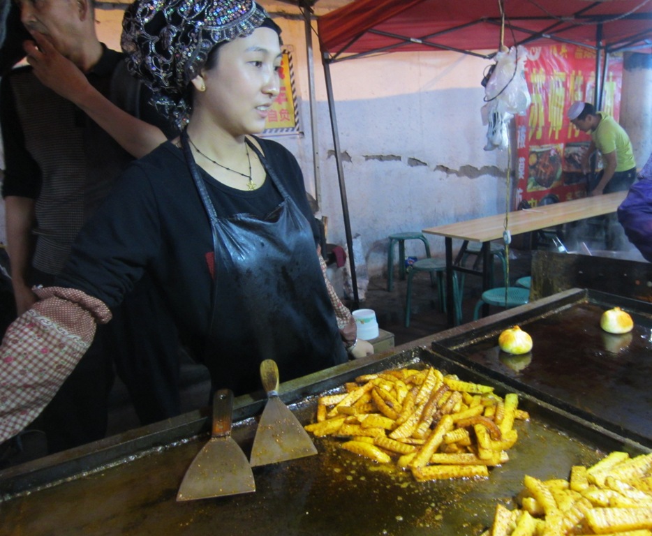 Night Market, Lanzhou, Gansu Province, China