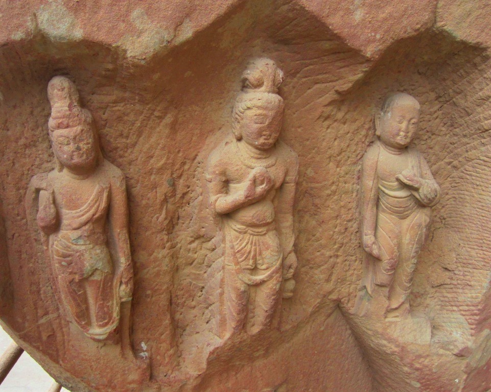  Bingling Temple Grottoes,  Gansu Province, China