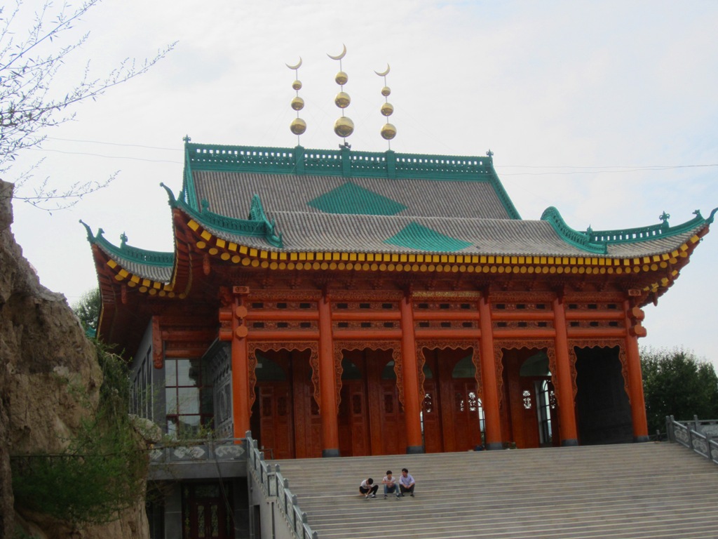 Mosque, Minority Village, Gansu Province, China