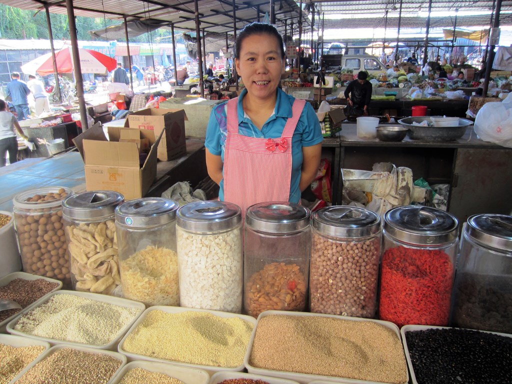 Market, Hami, Xinjiang, China