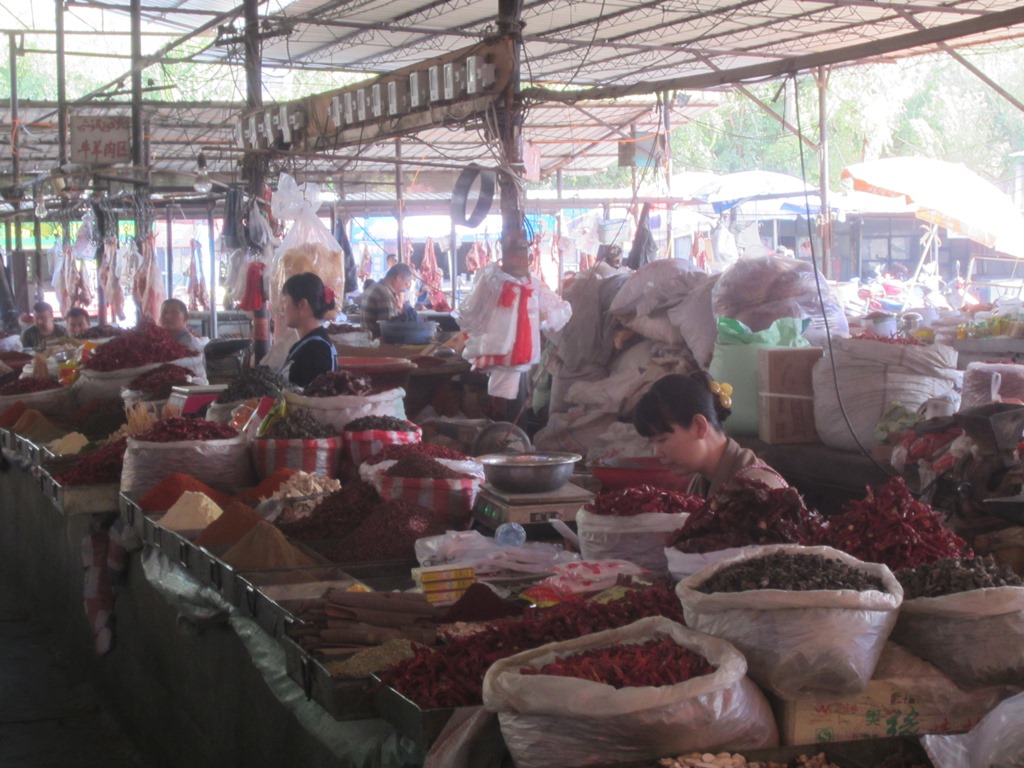 Market, Hami, Xinjiang, China