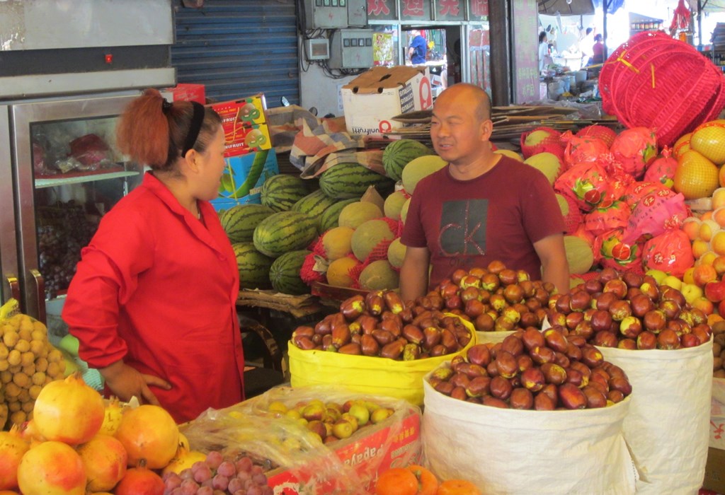 Market, Hami, Xinjiang, China