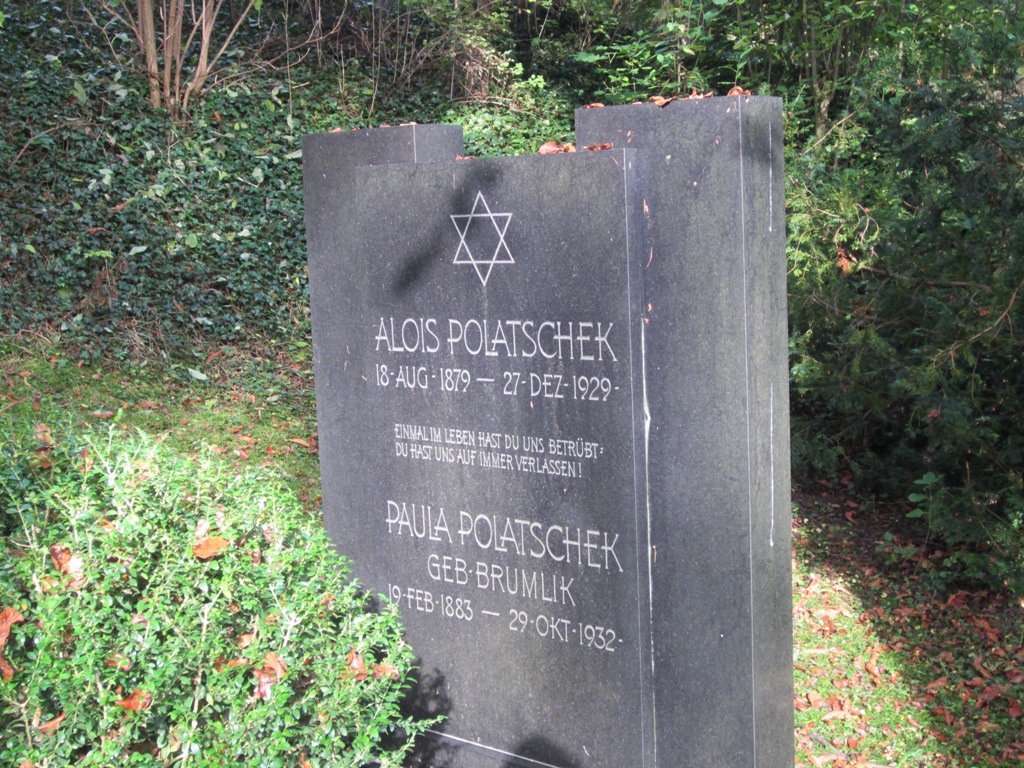 Alois and Paula Polatschek, Jewish Cemetery, Ulm, Germany