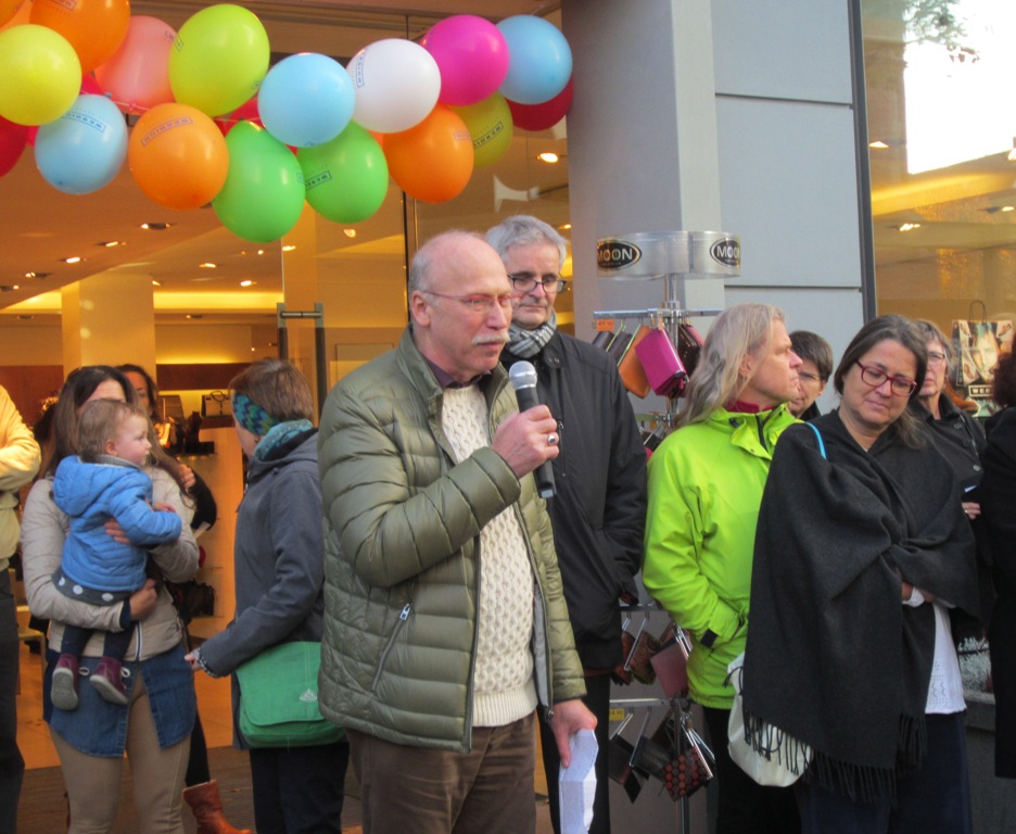 Mark Tritsch, Stolpersteine Ceremony, Ulm, Germany