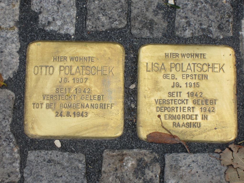 Otto and Lisa Polatschek Memorial Stolpersteine, Ulm, Germany