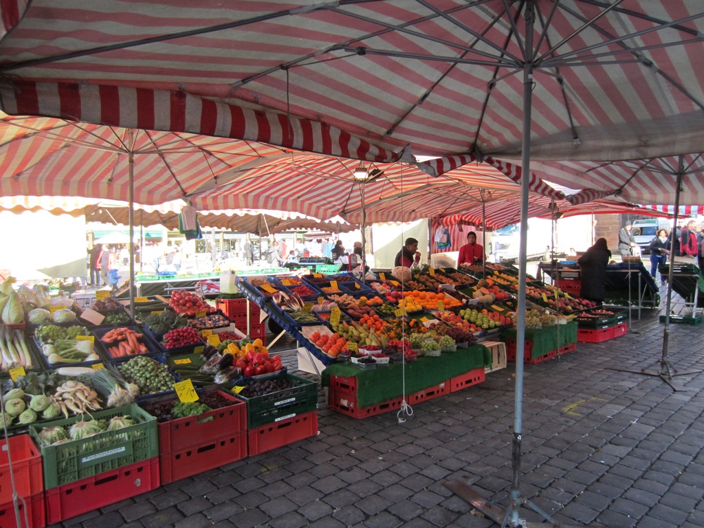 Obstmarkt, Fruit Market. Nuremberg, Germany