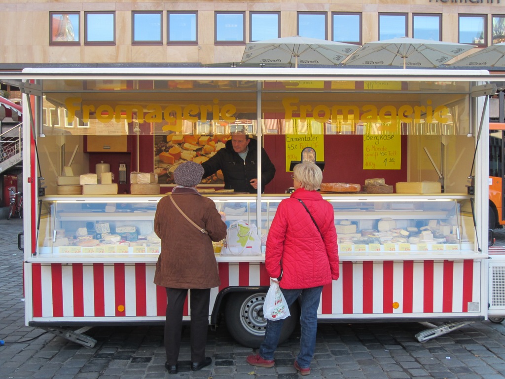 Hauptmarkt, Main Market Square, Nuremberg, Germany