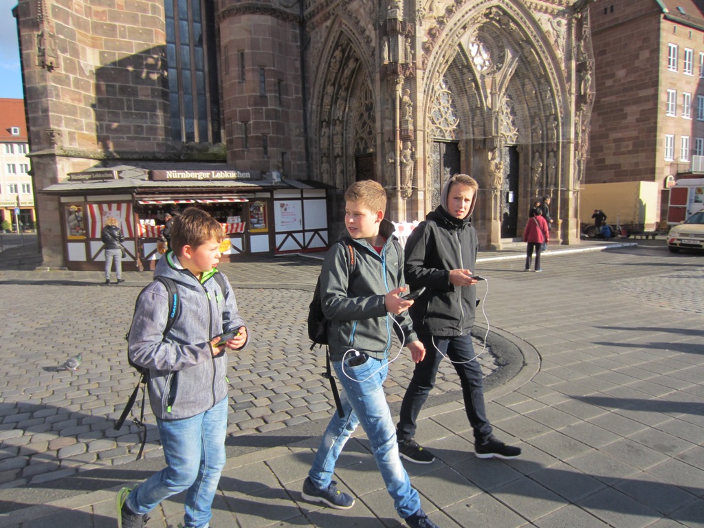 Hauptmarkt, Main Market Square, Nuremberg, Germany