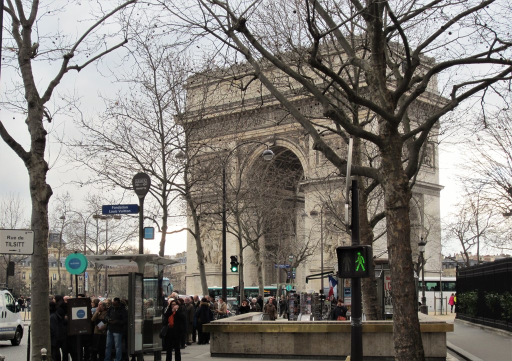 Arc de triomphe de l'Étoile, Paris, 17 Arrondissement