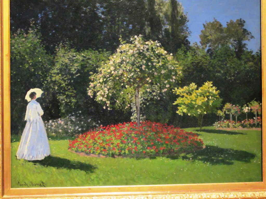 Woman in the Garden, Claude Monet 