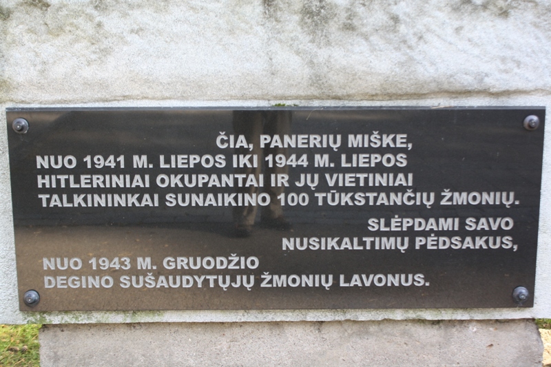 Paneriai Memorial, Vilnius. Lithuania 