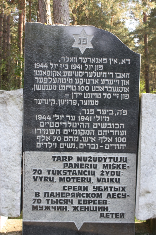 Paneriai Memorial, Vilnius. Lithuania 