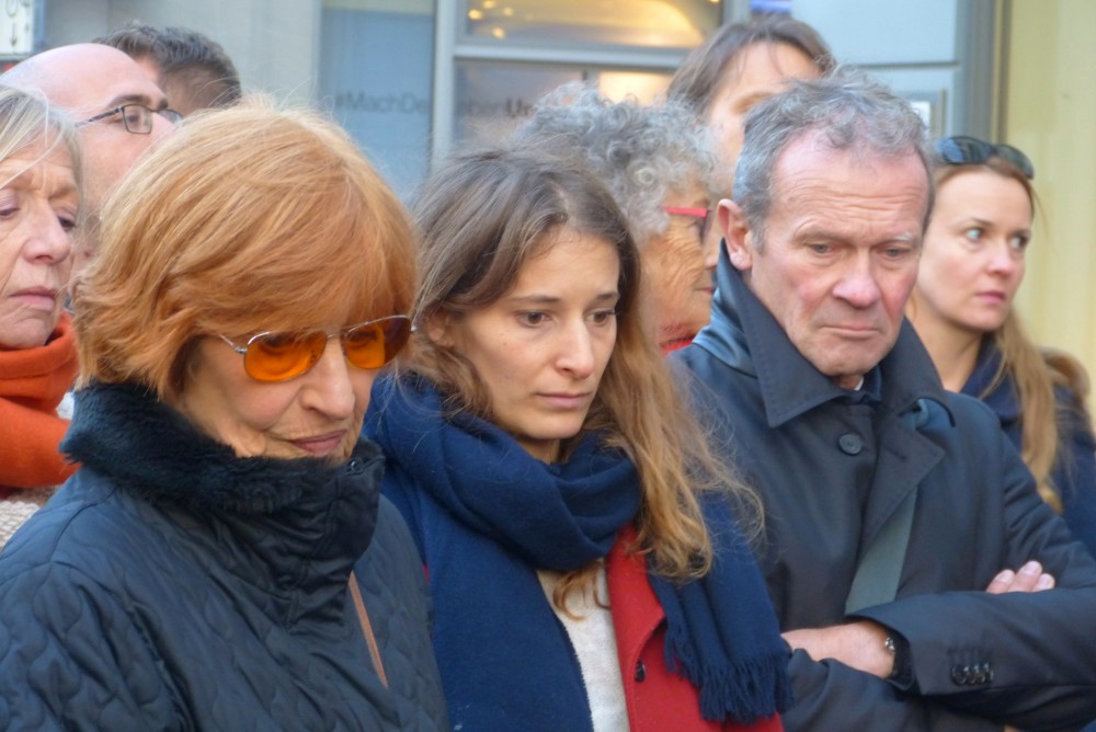 Stolpersteine Ceremony, Ulm, Germany